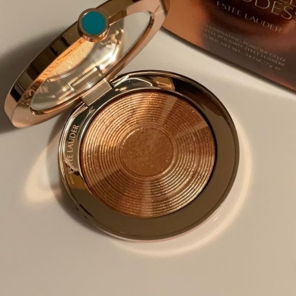 Estee Lauder Bronze Goddess HEAT WAVE Illuminating Powder Gelee NIB - Picture 3 of 4